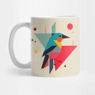 Geometric bird Mug